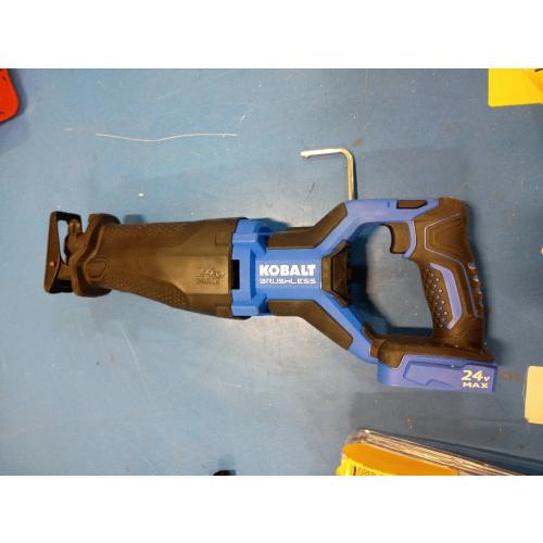 Kobalt XTR 24-Volt Max Variable Speed Brushless Cordless Reciprocating Saw (Tool Only Battery Not Included) (no test)