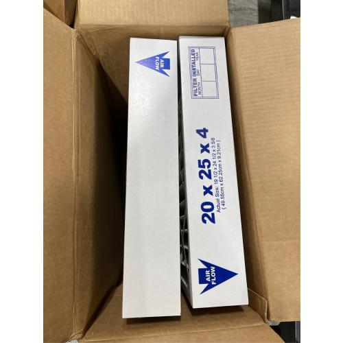 Nordic Pure 20 in. x 25 in. x 4 in. Allergen Pleated Furnace Air Filter MERV 12 (2-Pack)