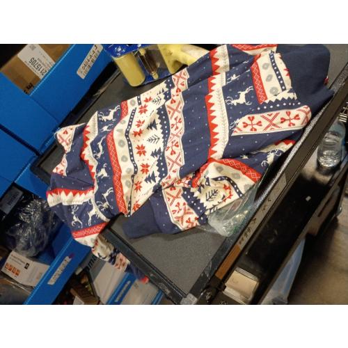 Dog Recovery Suit After Surgery Female Male, Medium Large Dog Neuter Shirt Cone Alternatives Prevent Licking Surgical Onesies (Christmas Blue, XL)