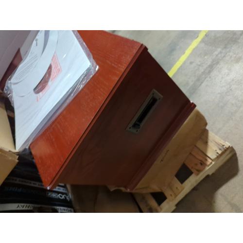 Victrola Aviator Signature Bluetooth Record Player, Mahogany - 1