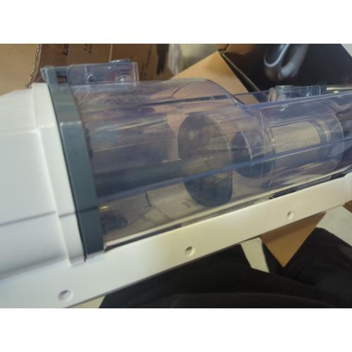 Navigator Freestyle Bagless Cordless Washable Filter Upright Vacuum for Hard Floors and Rugs with XL Dust Cup in White