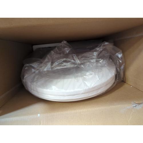 White Combier Bidet Toilet Seat with Heated Warm Water & Nozzle Wash, Auto-Dry, Quiet Close Lid, Wireless Remote - Electric Bidet Seat 102S-B(Elongated)