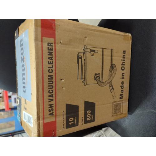 Ash Vacuum Cleaner,2.6 Gallon Heat-Resistant Lightweight Canister Vac Cleaners with 800W Powerful Suction and Blowing for Home