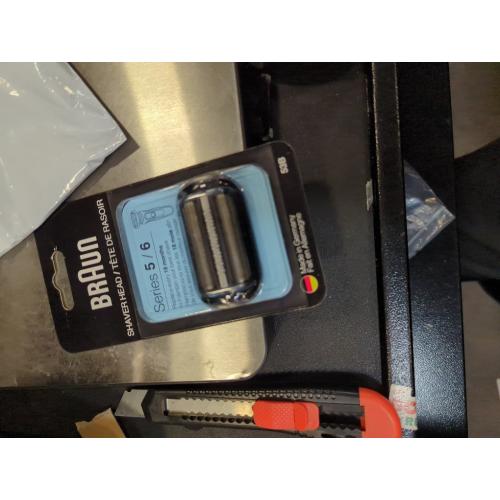 Braun Series 5 52B Electric Shaver Head Replacement Cassette, Silver