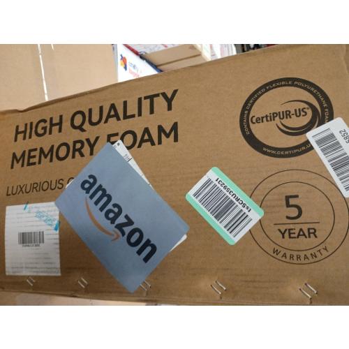 POYNUC Memory Foam Pad,1 Thick Gel Infused Cushion for Mattress Topper Pet Bed Gaming Chair RV Outdoor Sofa Breathable Low VOCs Cut to Size (24 * 72 * 1 in)