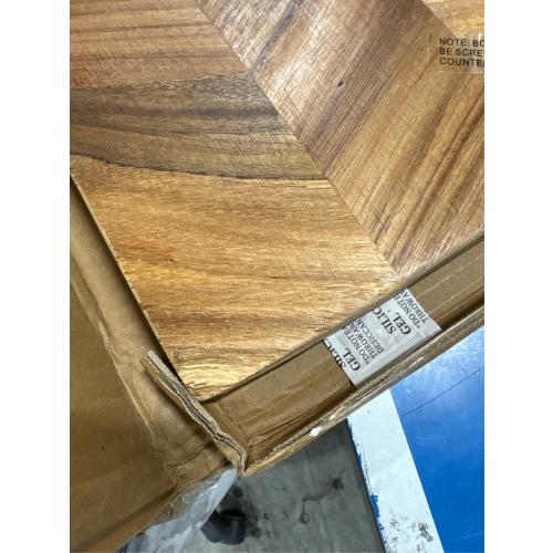 SwallowLiving Noodle Board Stove Cover Wood with Handles, Wooden Stovetop Cover Board for Gas Stove and Electric Stove Top, kitchen sink cover for counter space, Acacia ( Little damaged see the pictures )