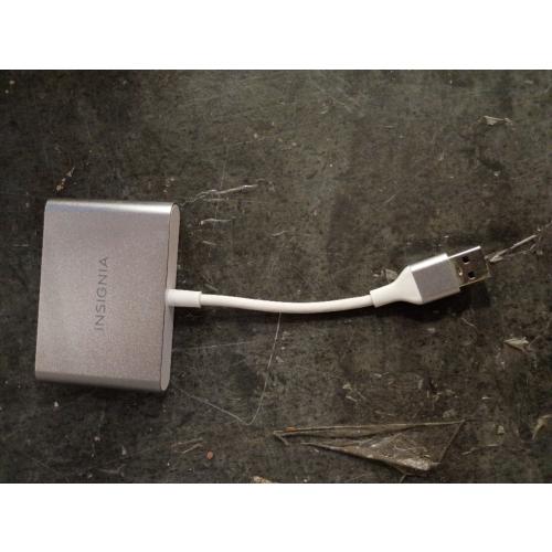Insignia USB 3.0 to Dual HDMI with 4K Adapter NS-PU32H4A-C