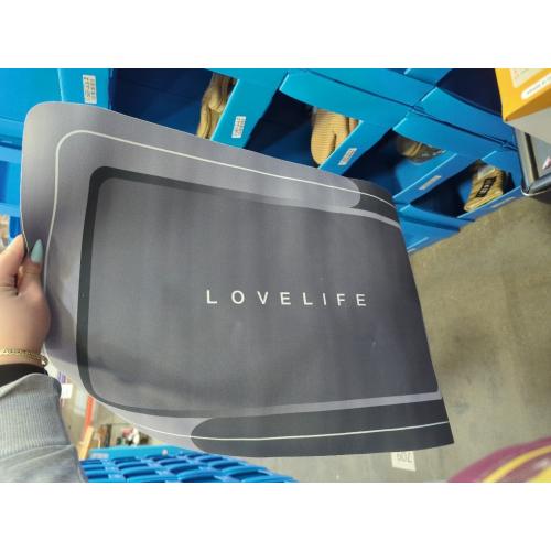 Bath mat Rubber Bathroom Mat-Quick Dry Absorbent Rug Non-Slip Thin Bathroom Rug Instant Dry Magic Bath mats for Bathroom Floor Mat in Front of Bathtub, Sink, Dark Grey, 17x27in