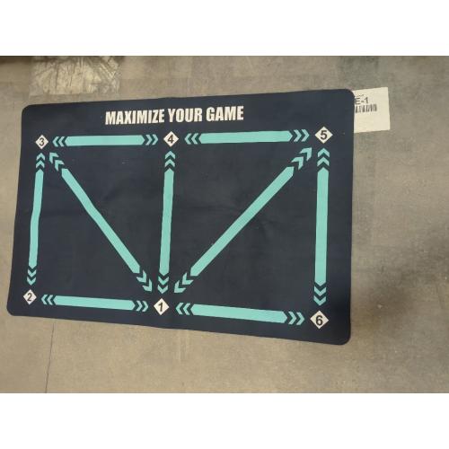 2025 New Football Footstep Training Mat, Dribble Silent Auxiliary Props, Soccer Trainer, Wear Resistant Dribble Control Soccer Training Aid Mat, Auxiliary Prop