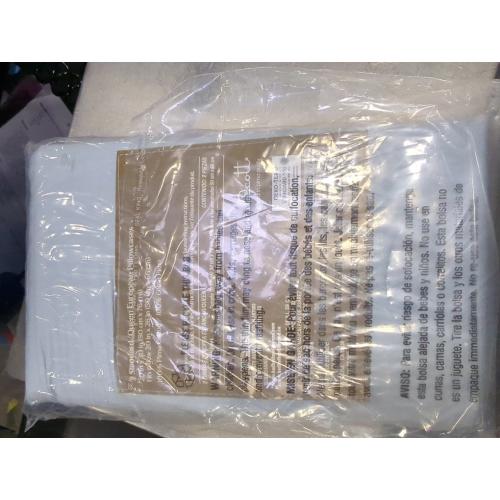 Everhome American Grown Pima Cotton European Pillowcase 2 Standard/Queen 800 Thread Count Skyway