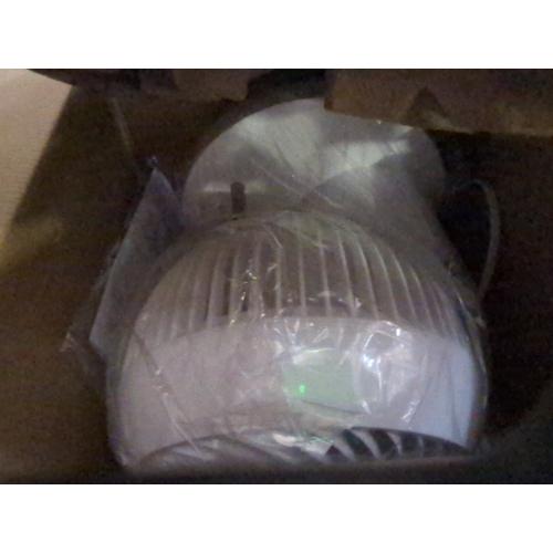 IRIS WOOZOO 360° Oscillating Fan with Remote & Timer, 3 Speed Settings, White