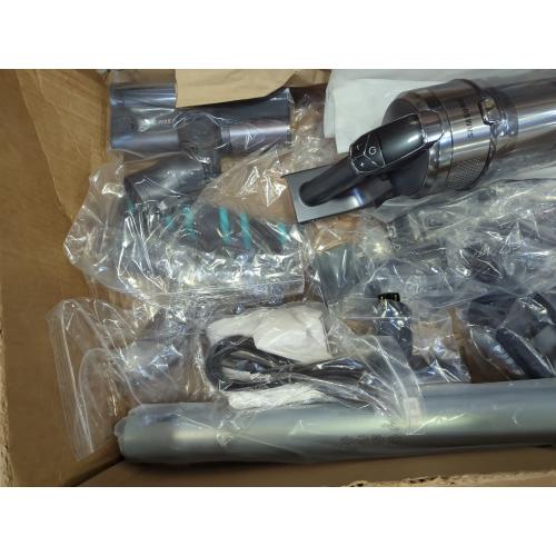 SAMSUNG Jet 75 Complete Cordless Stick Vacuum Cleaner w/ Clean Station, Removable Battery, Lightweight, Powerful Cleaning for Hardwood Floors, Carpets, Area Rugs, VS20T7551P5/AA, Silver