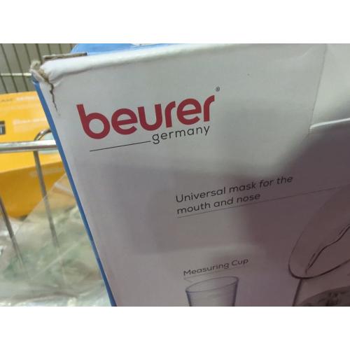 Color White Beurer Steam Inhaler for Cough and Cold, Sinus Relief, White