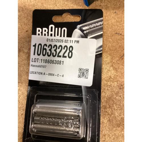Braun Series 7 70S Electric Shaver Head Replacement Cassette, Foil, Silver