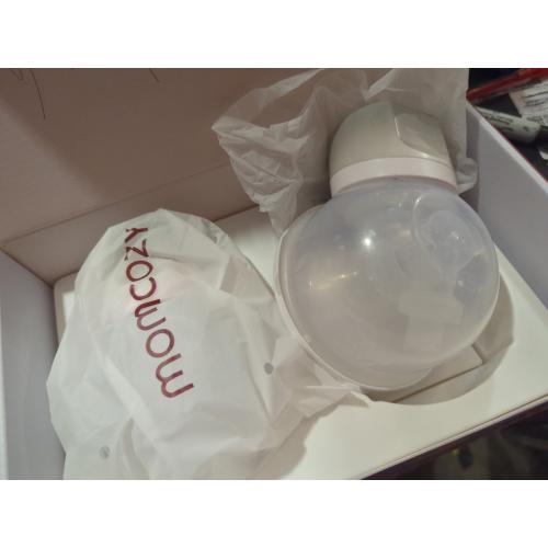 Momcozy Hands-Free Breast Pump S12 Pro, Wearable & Portable Pump with Soft DoubleFit Flange, 3 Modes | 9 Levels Double Electric Pump, Smart Display, 24mm, 2 Pack, Cozy