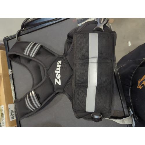 ZELUS Weighted Vest for Men and Women | 4-10lb/11-20lb/20-32lb Vest with 6 Ironsand Weights for Home Workouts | Adjustable Body Weight Vest Exercise Set for Cardio and Strength Training