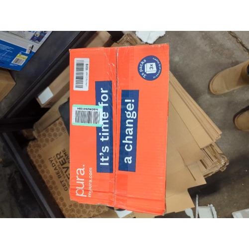 Pura Size 6 Eco-Friendly Diapers (29  lbs) Hypoallergenic, Soft Organic Cotton, Sustainable, up to 12 Hours Leak Protection, Allergy UK, Recyclable Paper Packaging, 18 Count (Pack of 3) (54 Diapers)