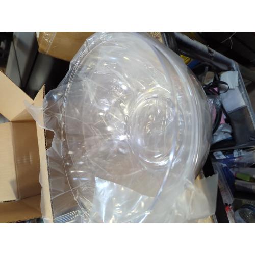 US Acrylic Vista Clear Plastic Salad and Serving 10-inch Bowls | set of 3 | Reusable, BPA-free, Made in the USA | 135 oz. capacity