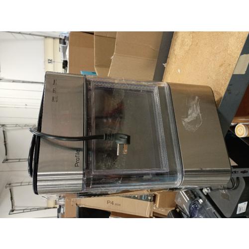 GE Profile Opal 2.0 Ultra Nugget Ice Maker with Scale Inhibiting Filter, Scoop Included, 38 lbs in 24 Hours, Pellet Ice Machine with WiFi & Smart Connected, Stainless Steel