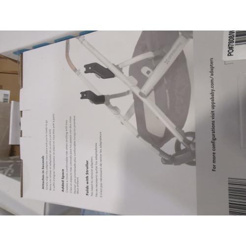UPPAbaby Upper Adapter for Vista, Vista V2, and Vista V3 Strollers/ Compatible with Bassinet, Toddler Seat, Aria, Mesa V2, or Mesa Max Infant Car Seats / Quick   Secure Attachment / 1 Set