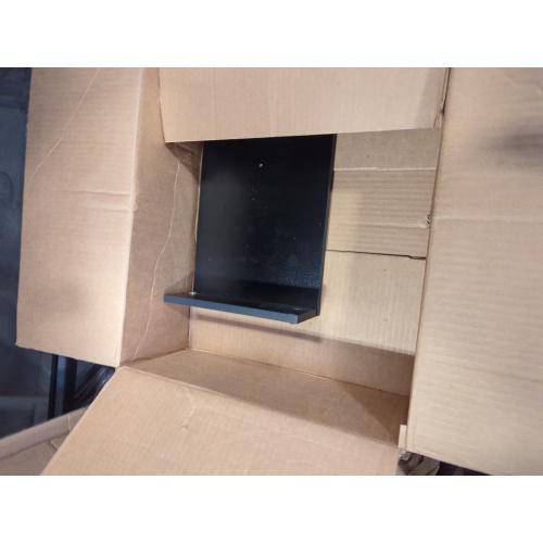 TEAMIX Wood Monitor Stand Riser-2 Pack, 2 Tier Adjustable Monitor Stand Dual Monitor Riser for 2 Monitors/Laptop/PC Black Computer Stand for Desk