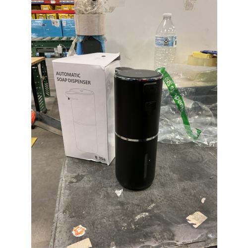 2 Pack Automatic Foaming Soap Dispenser,Touchless Foam Soap Dispenser,12.8oz Rechargeabled Wall Mounted Smart for Bathroom and Kitchen Dish Soap,Easy for Toddlers(Black)