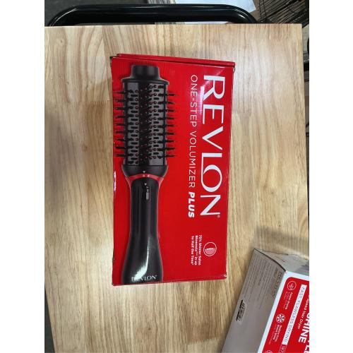 REVLON One Step Volumizer PLUS Hair Dryer and Styler - More Volume, Less Damage, and More Styling Control for Easy and Fast Salon-Style Blowouts, Plus Travel Friendly (Black)