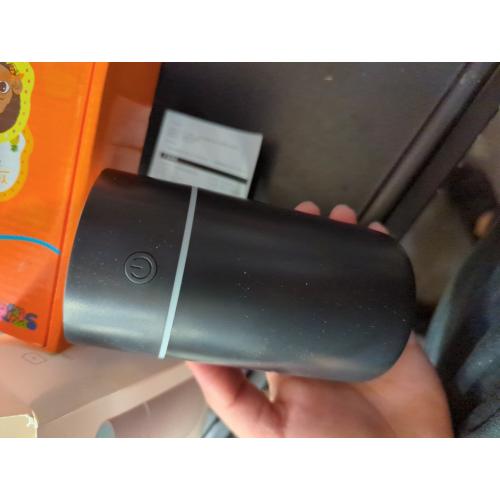 BLACK Humidifier, Humidifiers for Bedroom with Colorful Atmosphere Lights,2 Mist Modes Quiet, Easy to Clean, Small Portable for Plants, Baby, Car, Travel and Office