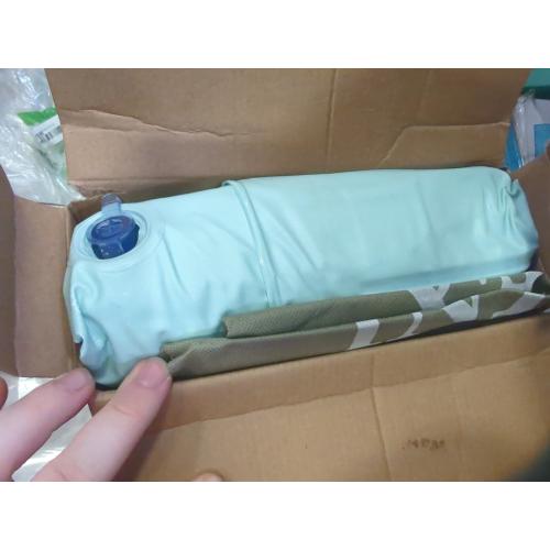 Size 62L x 34.5W x 7H Color Green Intex Cozy Kidz Air Bed