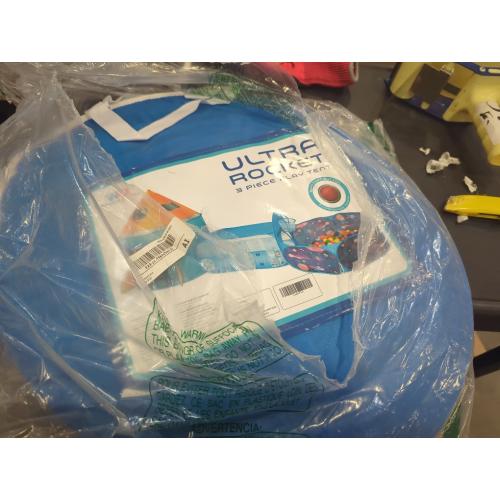 3 pcs set ultra rocket play Tent ball pit