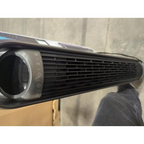 Dreo Nomad 36 Quiet Bladeless Oscillating Tower Fan Black/Silver