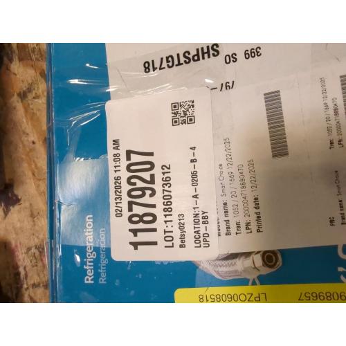 Smart Choice - Stainless-Steel Refrigerator Waterline Kit Required for Hook-Up - Silver