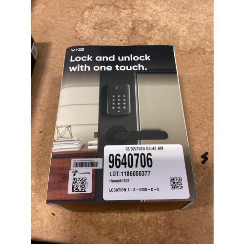 Smart Lock, Fingerprint Keyless Entry, Bluetooth Deadbolt Replacement, In-App Monitoring and Scheduled Access