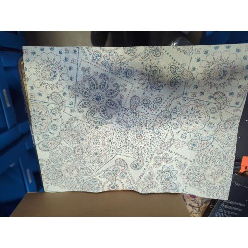 Dish Drying Mat Paisley Absorbent Coffee Mat Rubber Backed Bohemian Soft Silicone Kitchen Dish Draining Mat for Kitchen Bathroom Coffee Bar (Paisley White, 16 x 24 Inches)