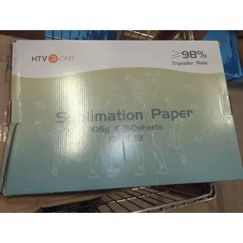 Size 13x19 HTVRONT Sublimation Paper 13x19 Inches - 150 Sheets Excellent Ink Release Sublimation Transfer Paper for Tumblers, Mugs, T-shirts