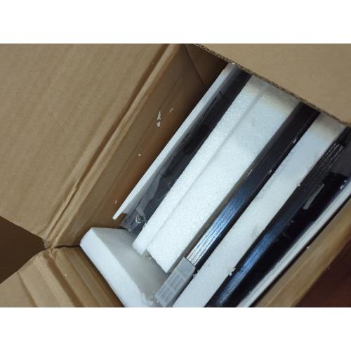 SUPERJARE Large Bakers Rack with Power Outlets, 6-Tier Microwave Stand, Coffee Bar with 12 S-Shaped Hooks, Kitchen Shelf with Wire Basket, 39.4 x 14.6 x 66.9 Inches, Black