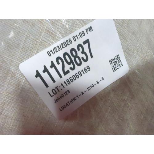 Empire Lamp Shade Fine Burlap Beige Large 6 Top x 21 Bottom x 13.5 High Spider Fitting with Replacement Harp and Finial - Brentwood