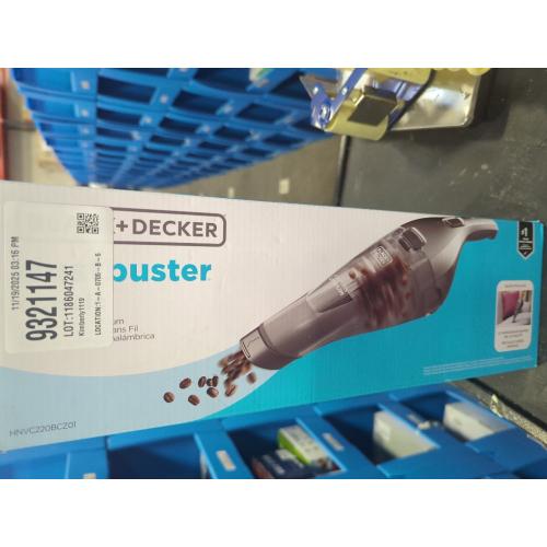 Black Decker Dustbuster Bagless Cordless Filter Bag Hand Vacuum