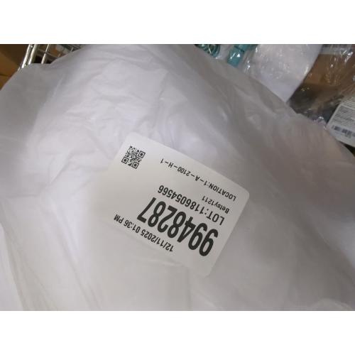 Decorative cushions (set of 2, white), 50 x 50 cm, for sofa, bed and chair