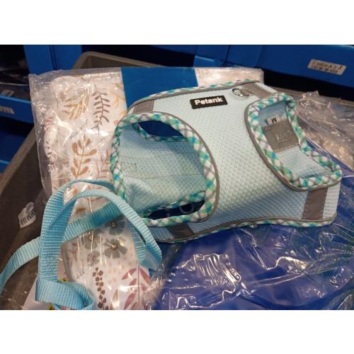 Step in Mesh Dog Harness and Leash Set Breathable Air Mesh Harness | Reflective Escape Proof Dog Harness Vest No Choke Lightweight Mesh Dog Harness