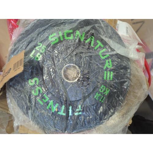 2 Inch Bumper Plates，10-500lbs，Barbell Rubber Olympic Weight Plates Set for Home Gym, Strength Training & Weight Lifting, Multiple Options Colors