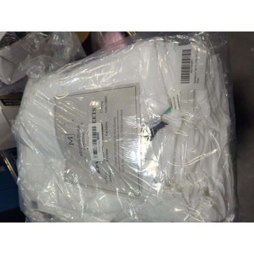 Maple&Stone Twin Flat Sheet 6 Pack,Premium Soft & Breathable,Brushed Microfiber Fabric,Anti-Shrinkage & Non-Fading,Bulk Flat Sheets Only Twin Size (White)