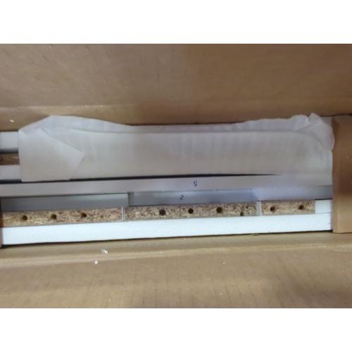 Hivvago bathroom medicine cabinet with single mirror door - White