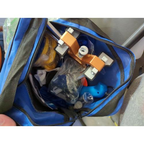 55Pcs Car Dent Puller Kit, Paintless Dent Remover Tool with Adjustable Dent Lifter & Bridge Puller, Dent Repair Kit for Auto Body Large & Small Dents, Hail Damage Dent Removal 98% of Car Dents