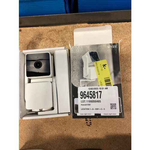 Wyze Pan v3 Wired Indoor/Outdoor 1080P HD Home Security Camera with Privacy Mode