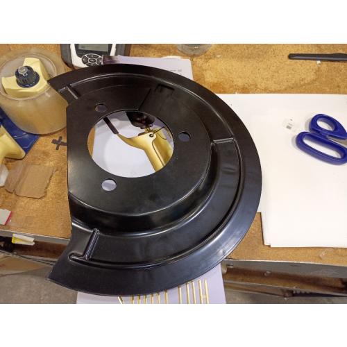 CCIYU 68232019AA Brake Dust Shield 1PC Front Left Fit For Dodge For Ram 1500 2002-2010,For Ram For 1500 2011-2018,For Ram For 1500 Classic 2019