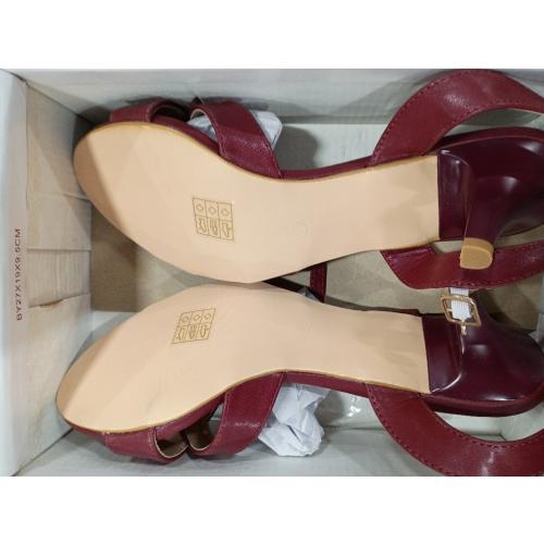 Allegra K Women's Cross Straps Kitten Heel Sandals ( Size: 8.5)