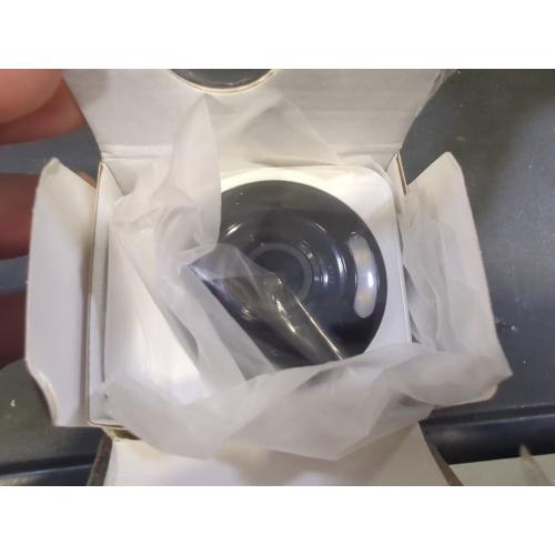 color White Wyze Cam V4 Plug-in Indoor and Outdoor Smart-Enabled Security Camera