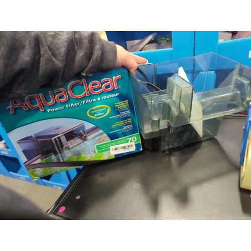 AquaClear 70 Power Filter and Foam Inserts Bundle, 40 to 70 Gallon Aquarium Filter and Filter Media