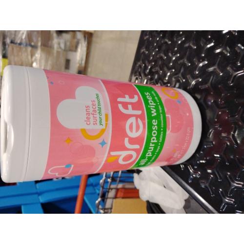 Dreft All Purpose Cleaning Wipes Baby Essentials, Surface Cleaning Supplies, 70 Count